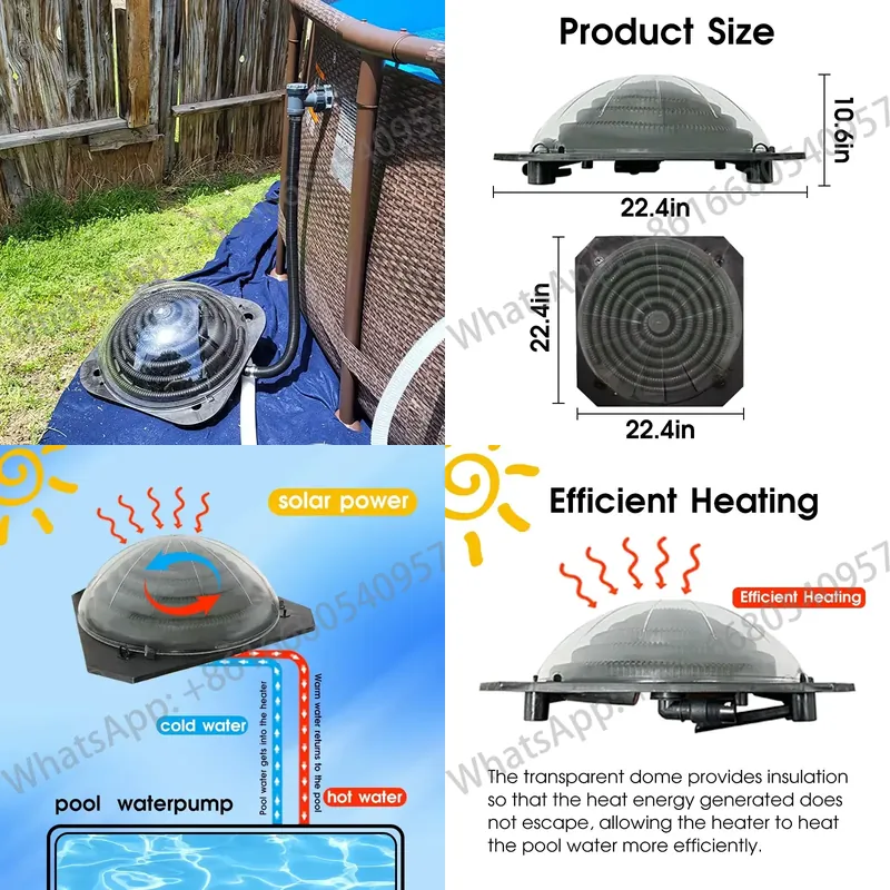 Solar Pump Controller - Système de chauffage solaire portable pour