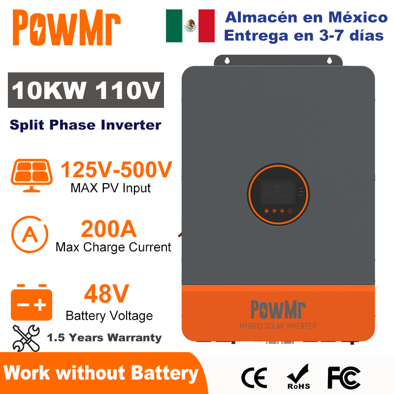 Solar Pump Controller - PowMr 10KW onduleur à Phase divisée