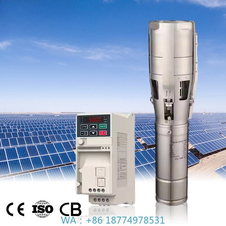 Solar Pump Controller - Pompe à eau solaire Submersible hybride