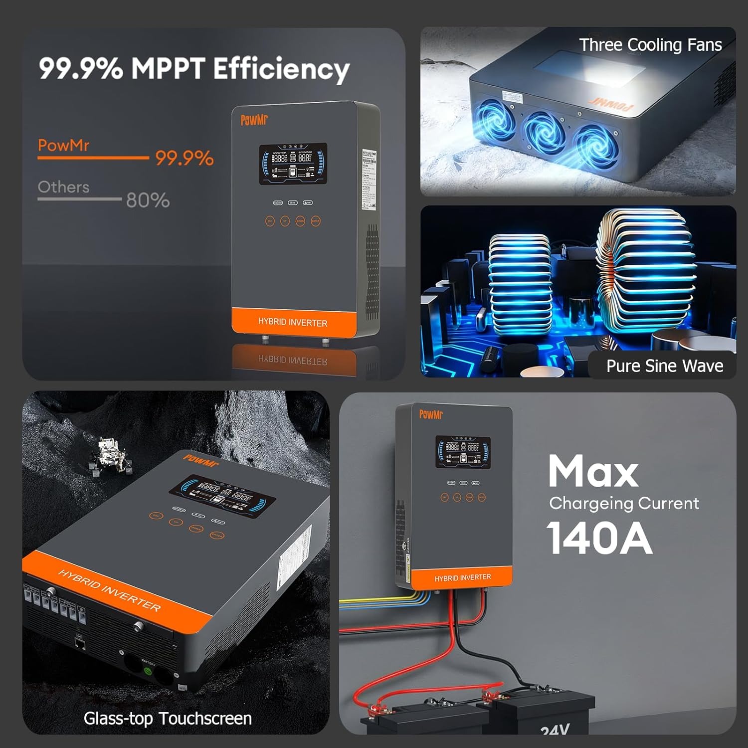PowMr USA Onduleur Solaire Hyb - Solar Pump Controller avis et prix