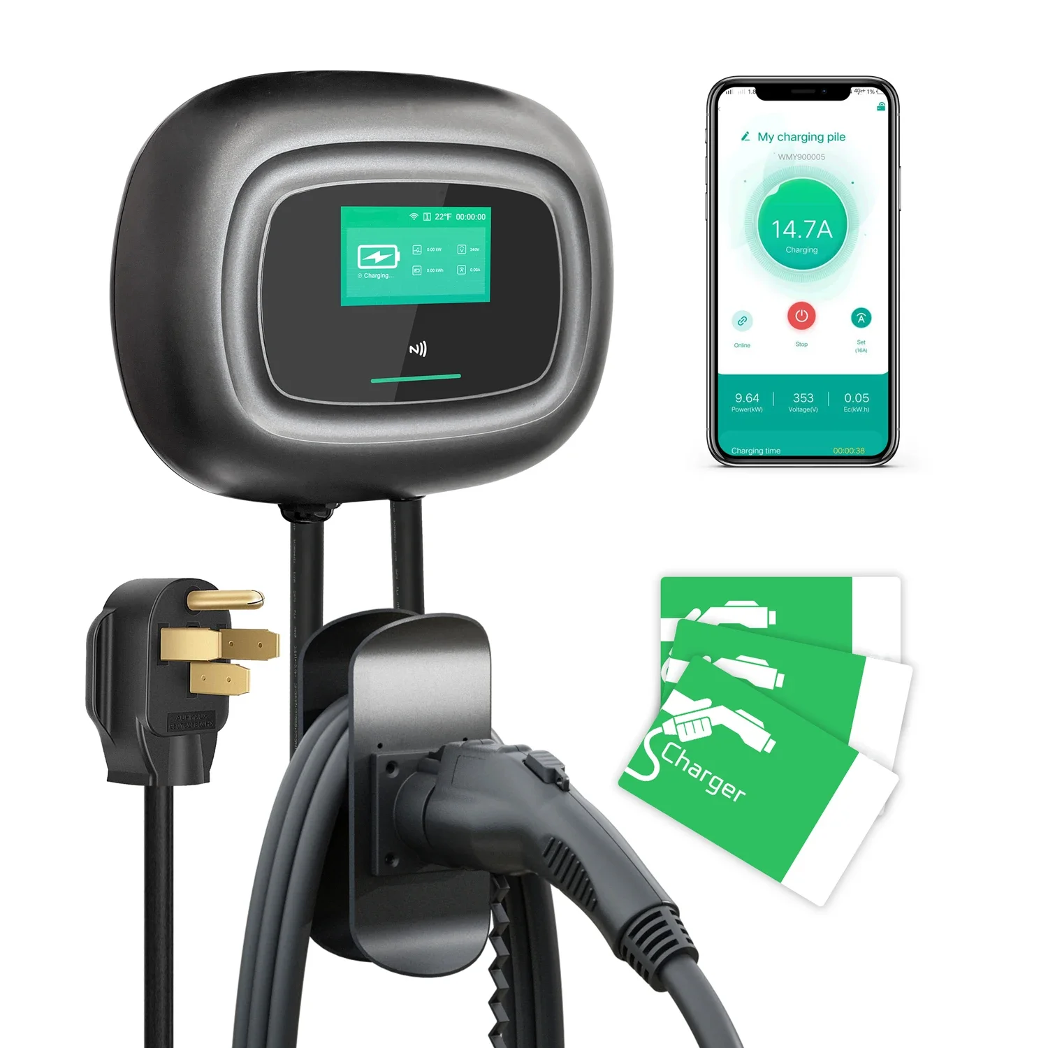 NOUVEAU Chargeur de voiture él - Ev Charger Wallbox avis et prix