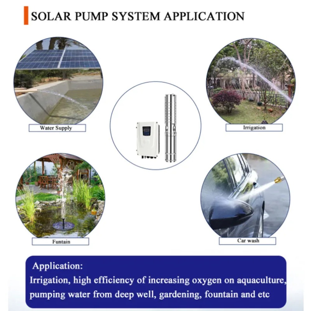 Pompe solaire submersible pour - Solar Pump Controller avis et prix